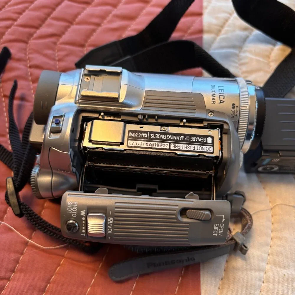 vintage Panasonic video camera